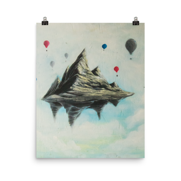 Float Poster, Artwork By Nigel Roper 