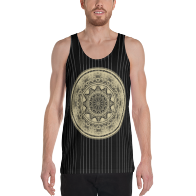 Pinstripe Mandala Tank Top Pinstripe Mandala Tank Top