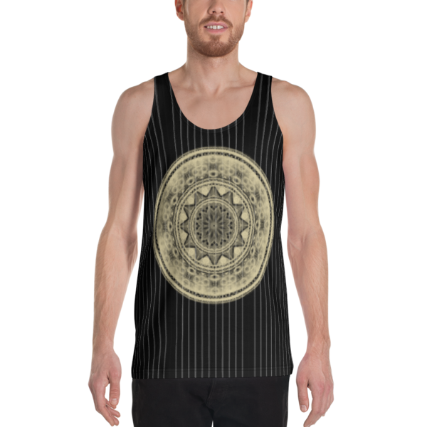 Pinstripe Mandala Tank Top Pinstripe Mandala Tank Top