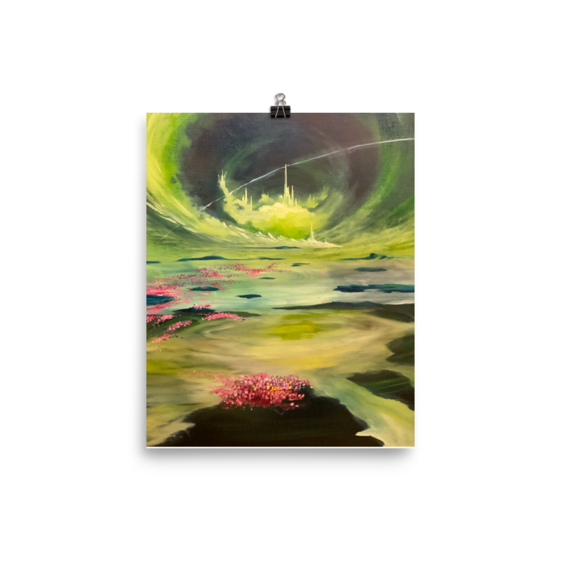 Tranquil Convergences Poster Tranquil Convergences Poster