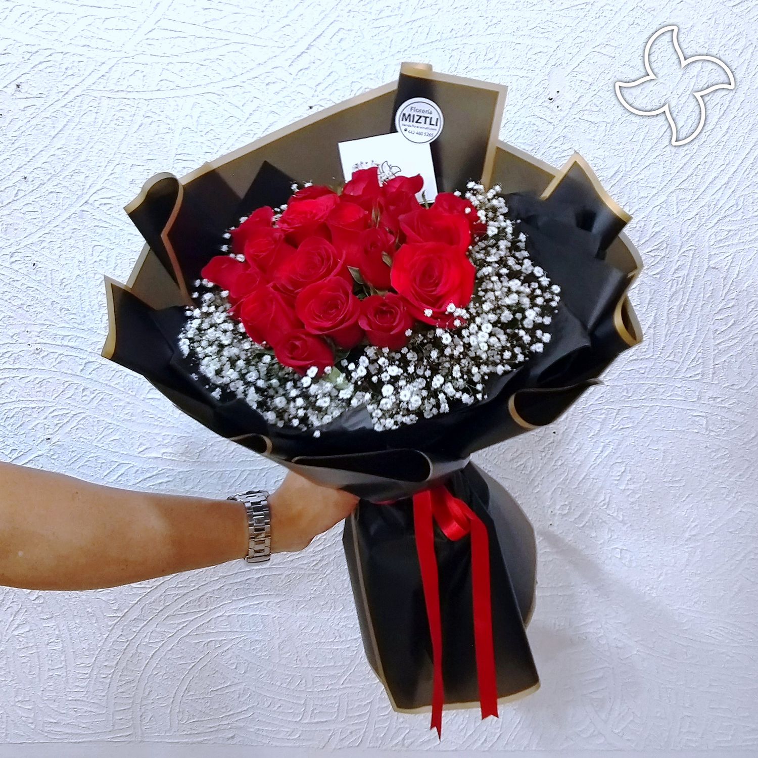 Ramo 24 rosas plus