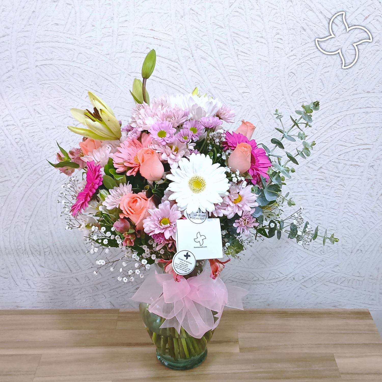 Florero mediano mixto 3