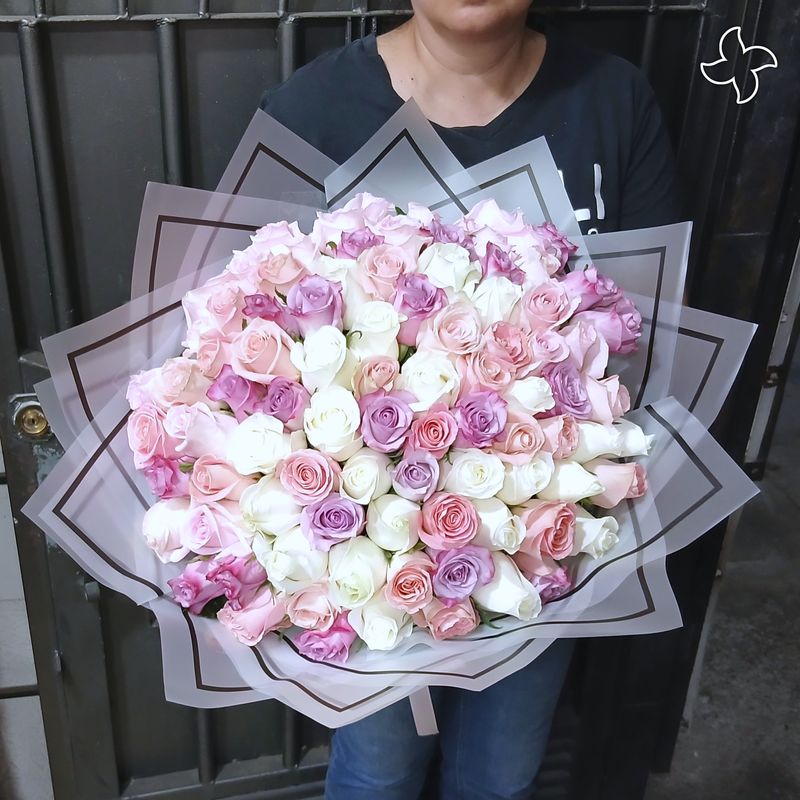 Ramo 100 rosas