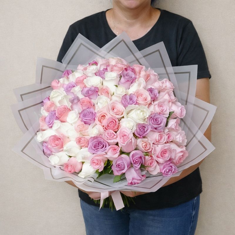 Ramo 100 rosas