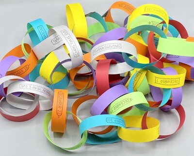 Holiday Countdown Paper Chain