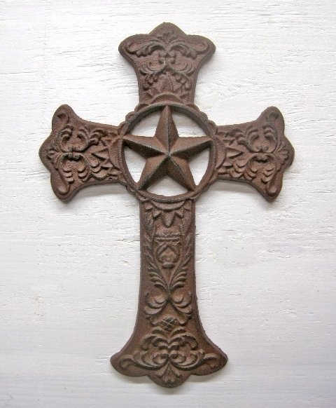 Cross with Star T565