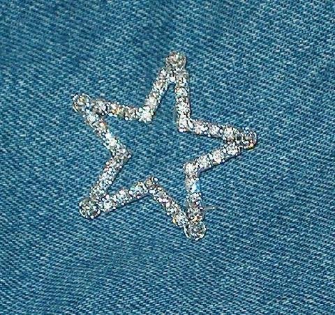 Rhinestone STAR Pin