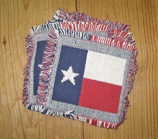 Texas Flag Coasters Set of 4