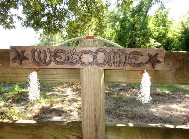 Western Welcome Sign ~ WWS2411