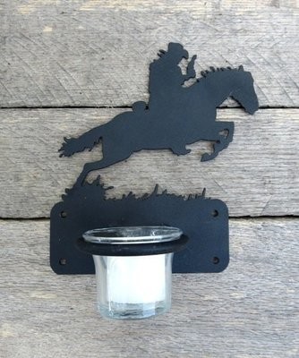 Bronco Candle Holder ~ T7105