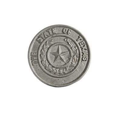 Texas State Seal Plaque SM T413