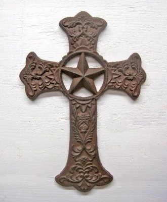 Cross with Star T565