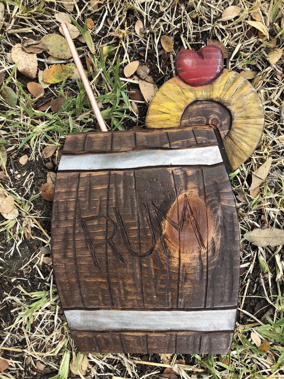 Wood carving: R Barrel Drink (2) Wood carving: R Barrel Drink (2)