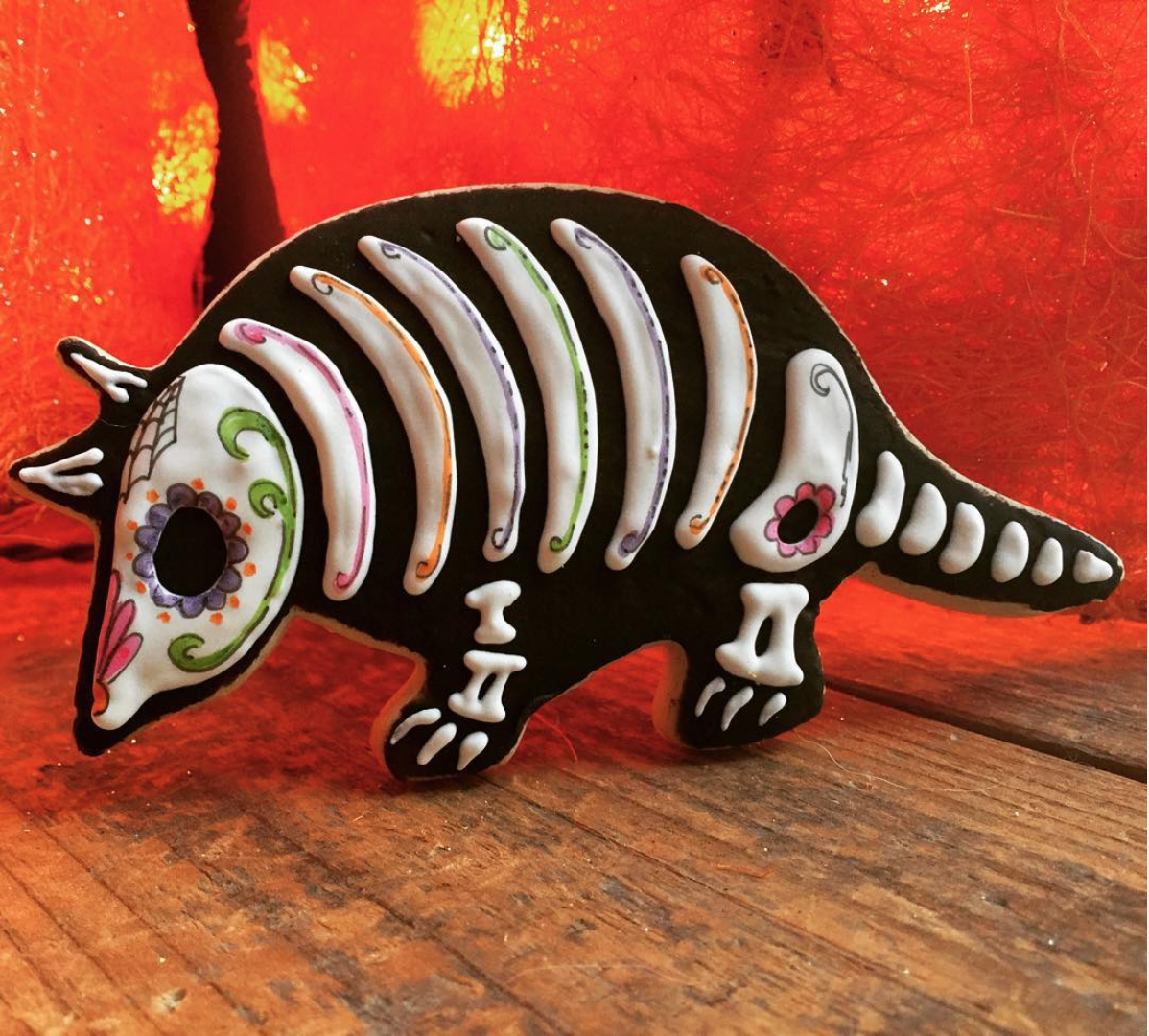 Cookies: Dia De Los Armadillos, Mexican Chocolate Cookies: Dia De Los Armadillos, Mexican Chocolate