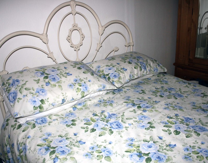 Floral vintage double duvet set