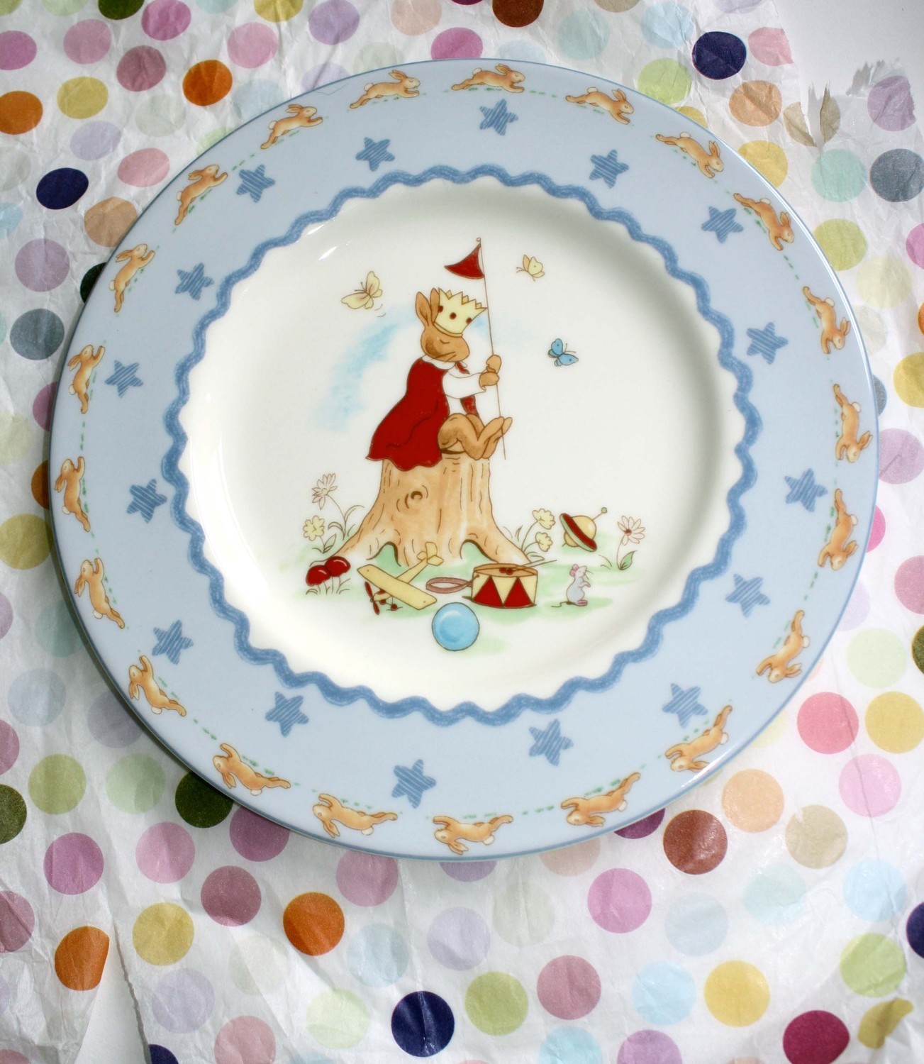 Bunnykins Shining Stars plate Bunnykins Shining Stars plate