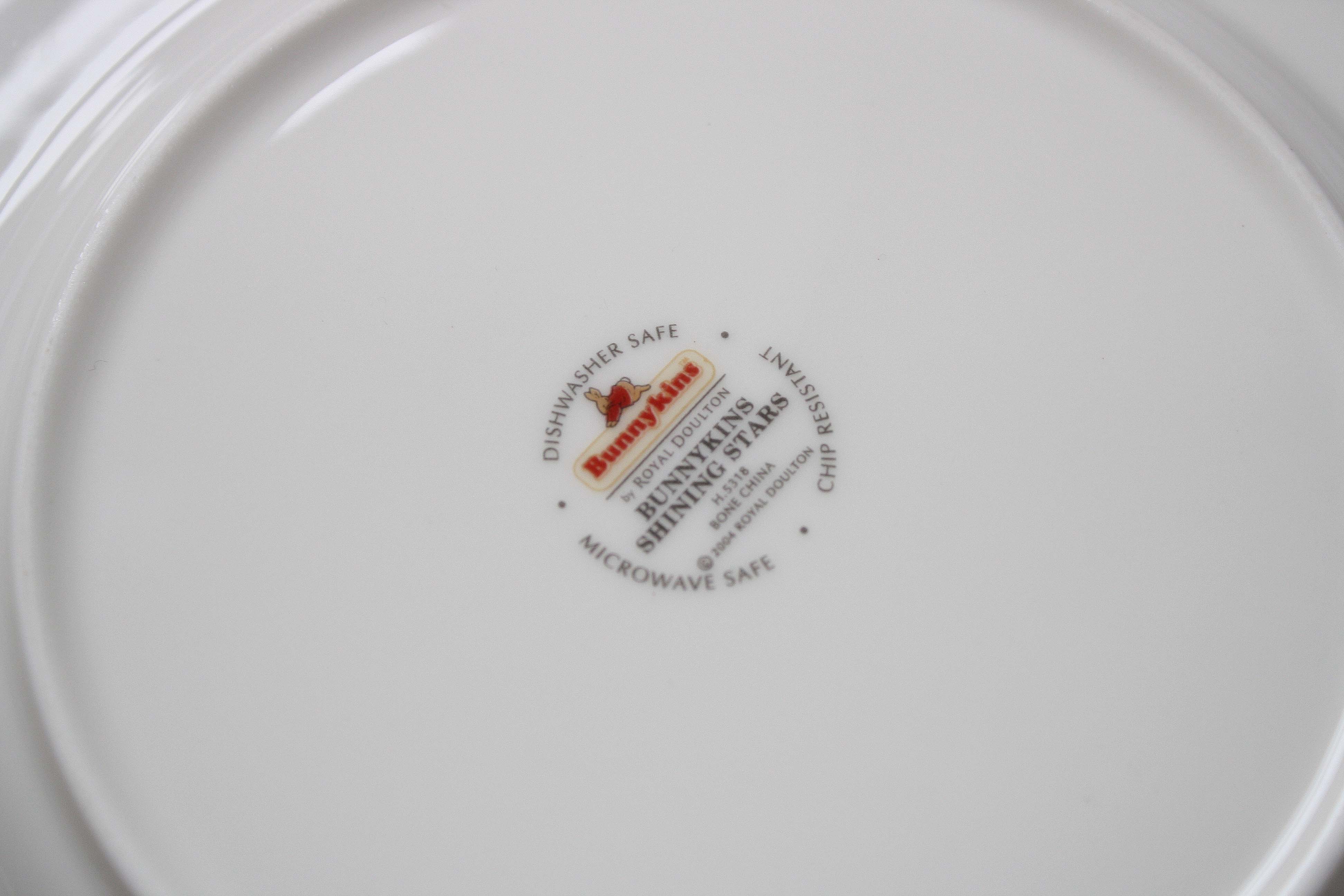 Bunnykins Shining Stars plate Bunnykins Shining Stars plate