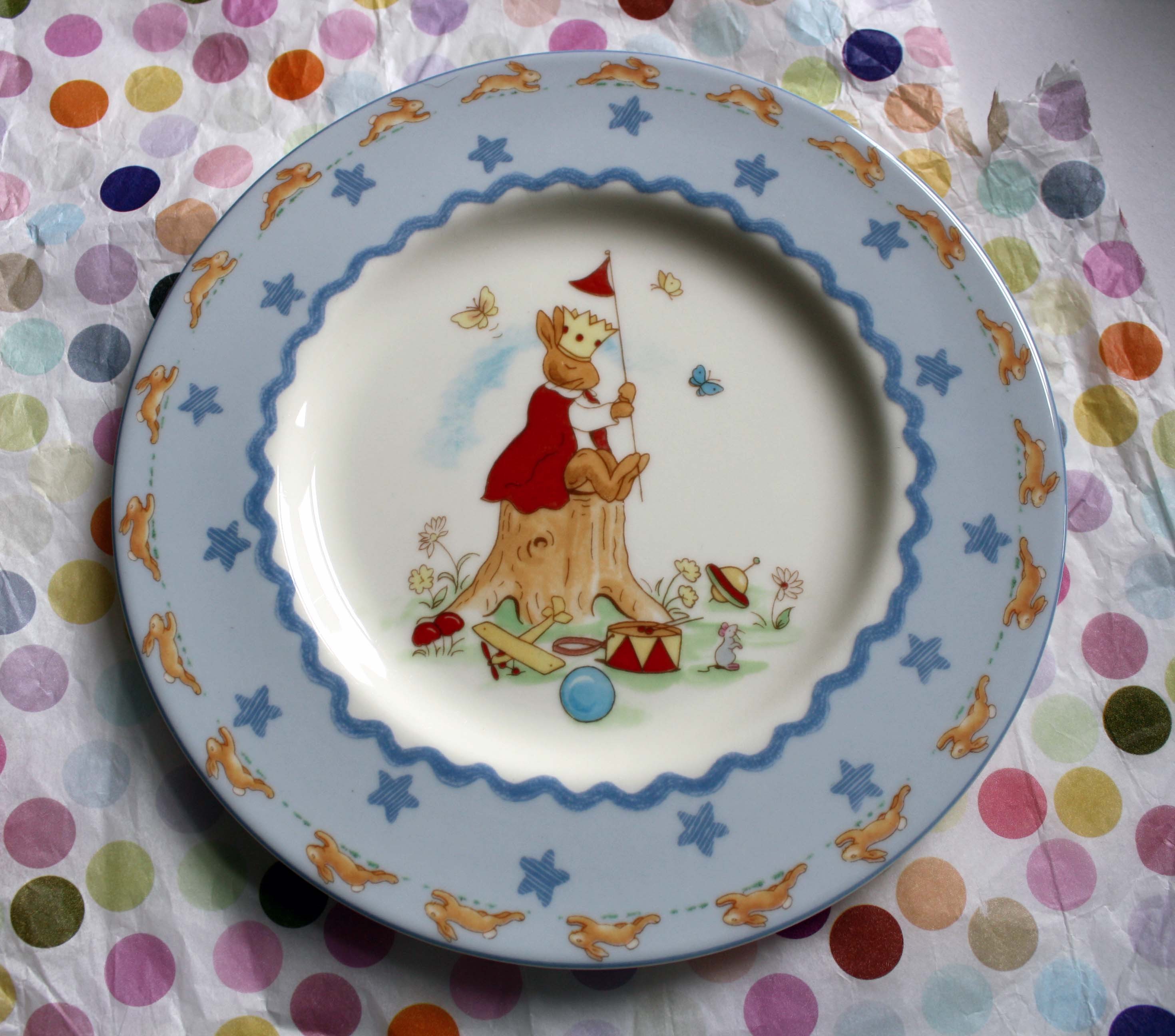 Bunnykins Shining Stars plate Bunnykins Shining Stars plate