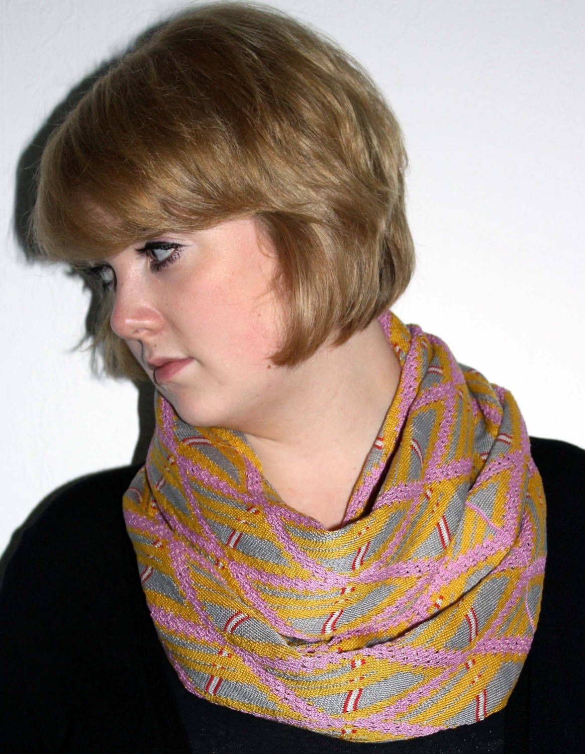 Amethyst contemporary lace snood SEASONAL PROMOTION