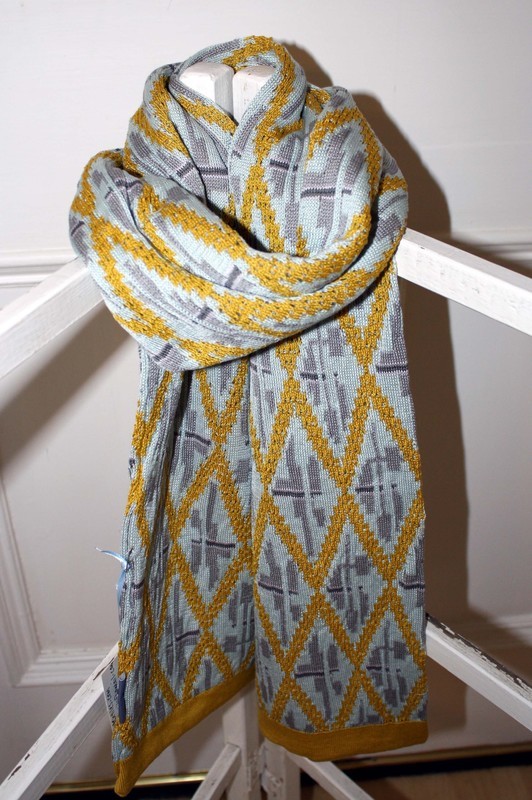 Russian retro lace scarf