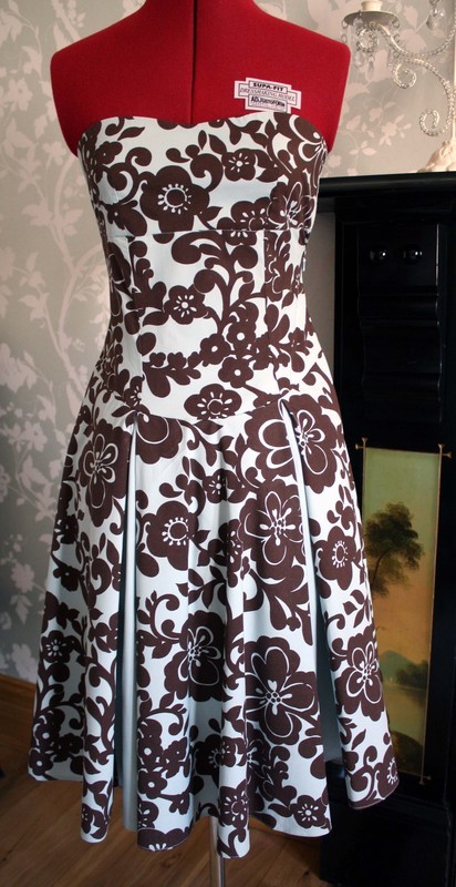 Vintage style &#39;Odie and Amanda&#39; strapless dress