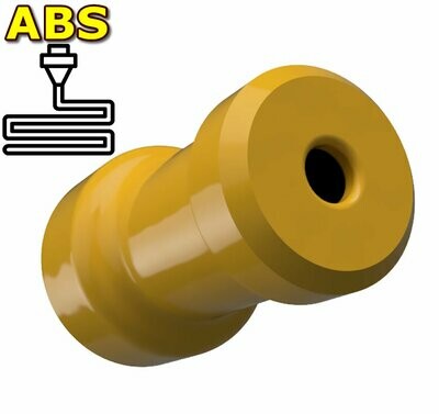 Magnetic Electrode Adaptor 2mm Yellow