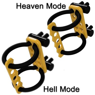 "Heaven &amp; Hell" 6mm Cock Loop And Support Plate