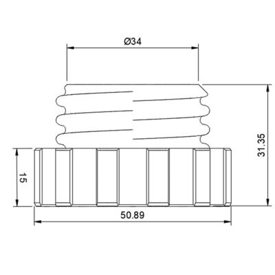 Basic Gas Mask Air Restrictor NATO 40mm Thread V2