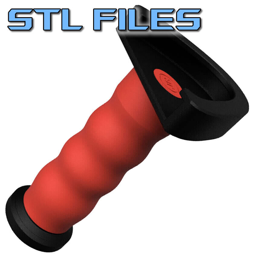 STL FILE - Komodo Dildo Handle