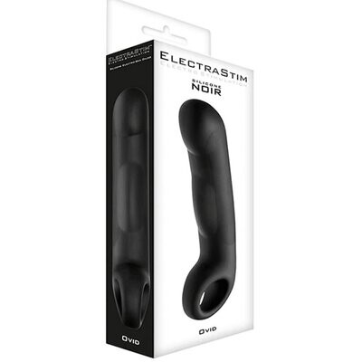 Silicone Noir Ovid Electro G-Spot/Prostate Dildo