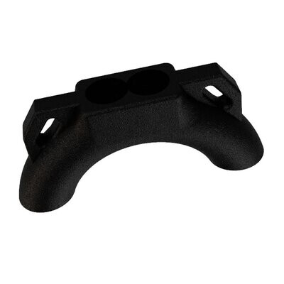Estim Penis Play 8mm Conductive Rubber Cock Loop Black