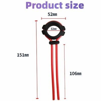 Adjustable Cock Ring Black