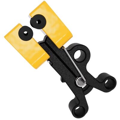 6mm Conductive Rubber Nipple Clamp Electrodes