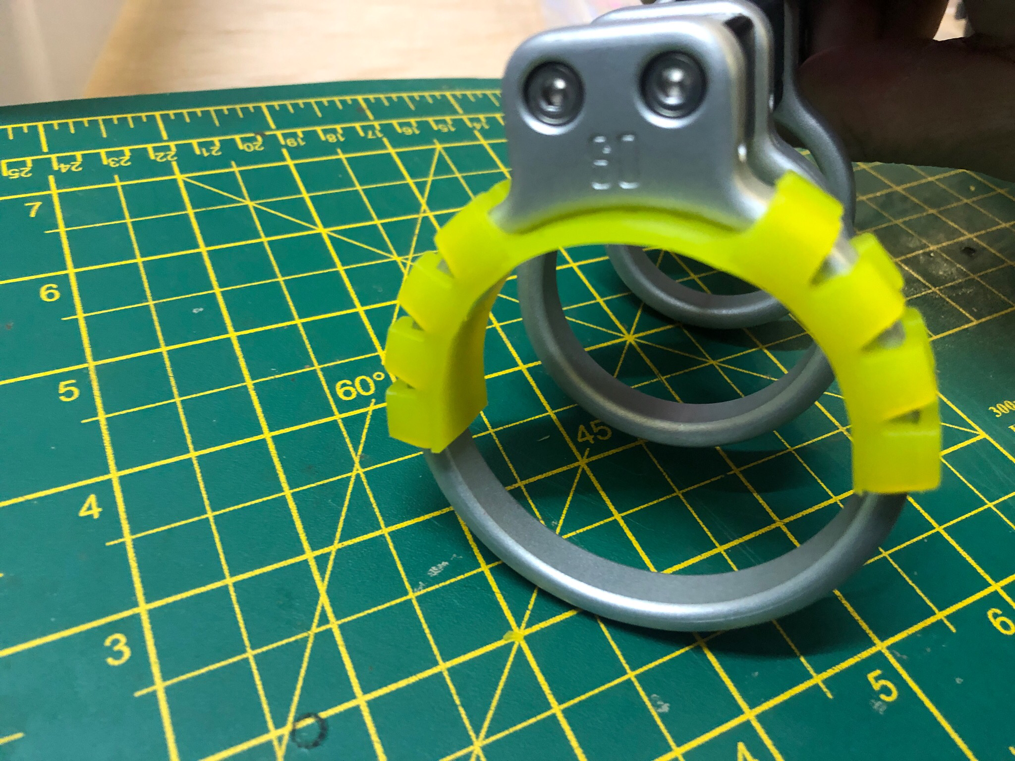 Electro Ring Compatible Silicone Insulator Yellow