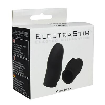 Silicone Noir 'Explorer' Electro Finger Sleeves