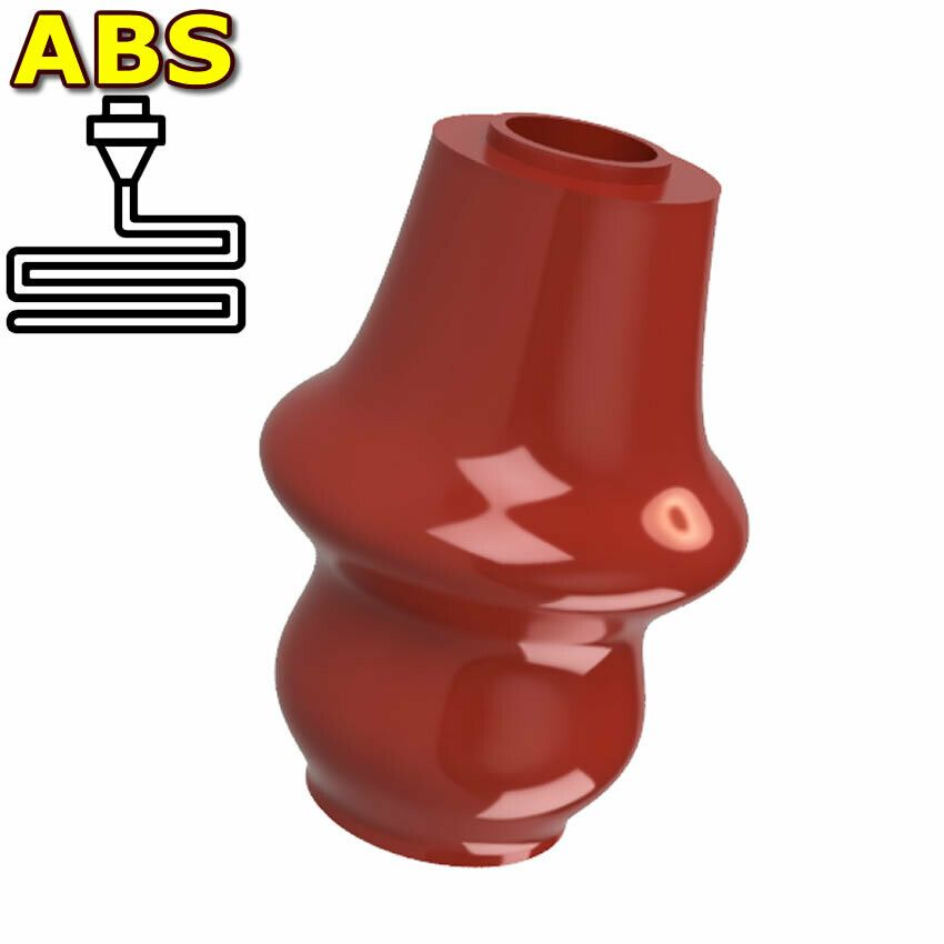 E-Stim Systems Moaner Electrode Modified Neck Red