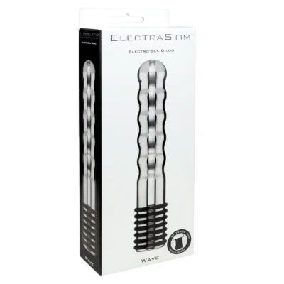 Wave Metal Bi-Polar Electro Dildo