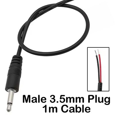 3.5mm Plug With 1m Connection DIY Cable