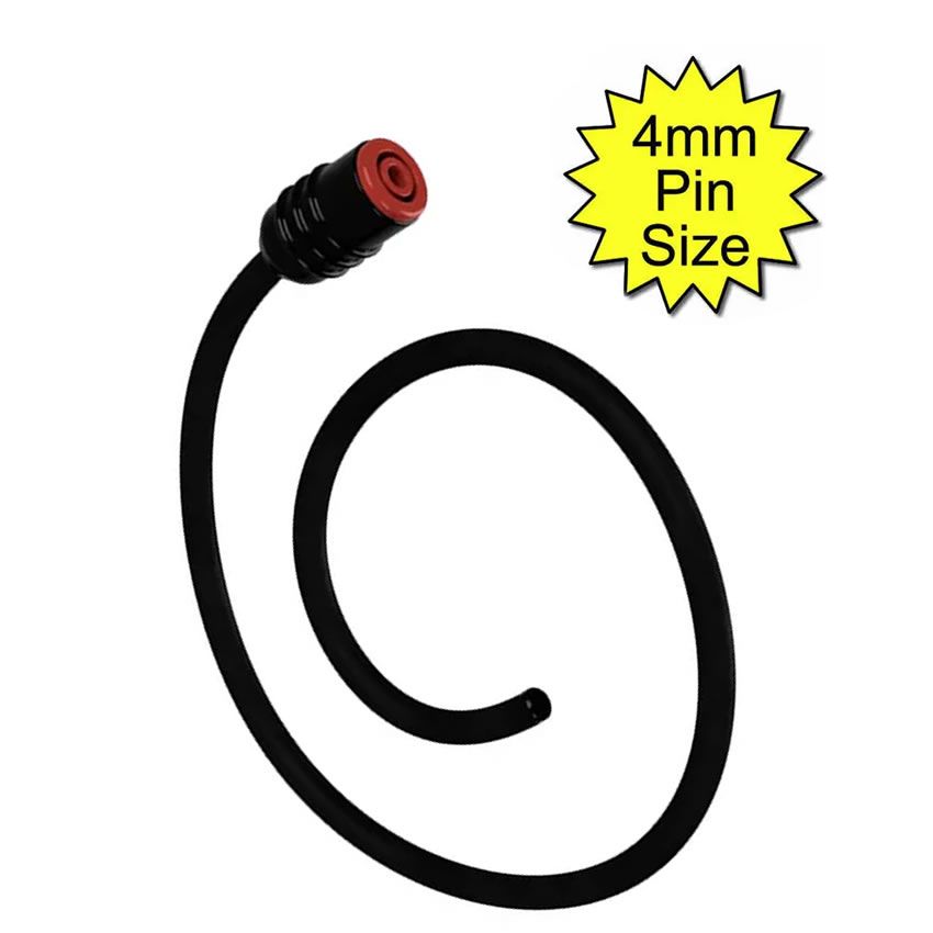 Constrictor Wire Cored Conductive Rubber Red