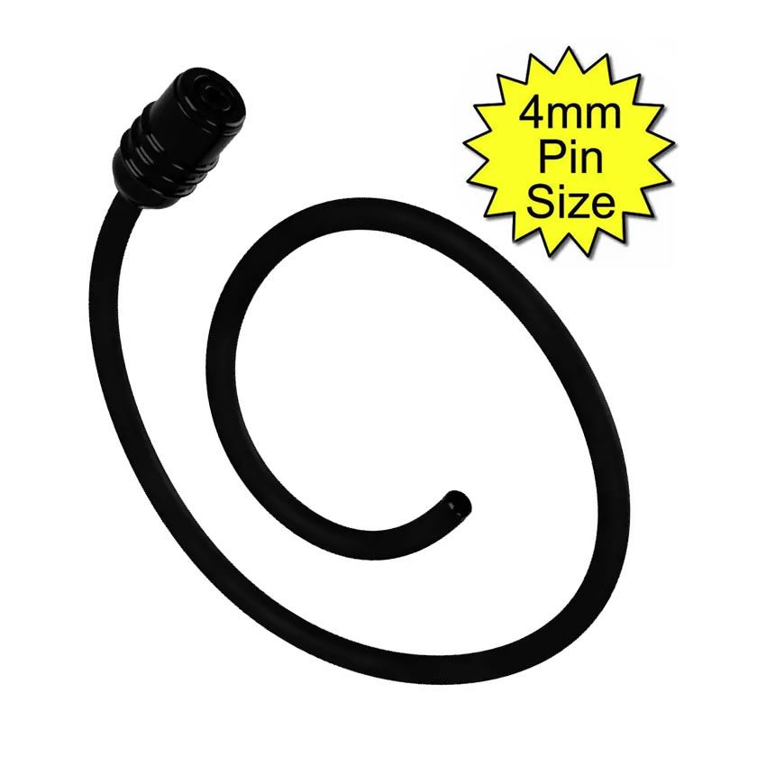 Constrictor Wire Cored Conductive Rubber Black