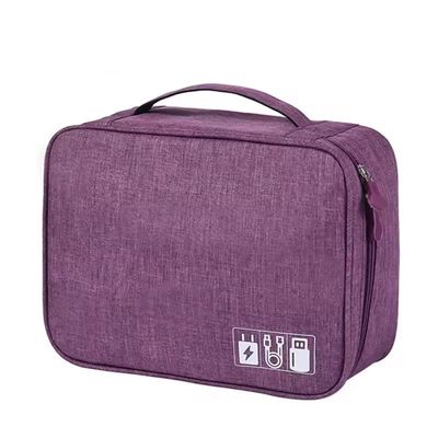 Single Layer Storage Bag 24.5x10x18cm Purple