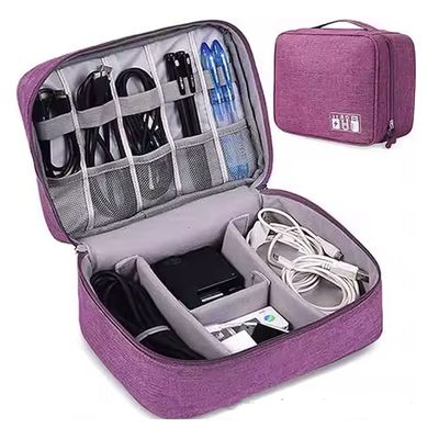 Single Layer Storage Bag 24.5x10x18cm Purple