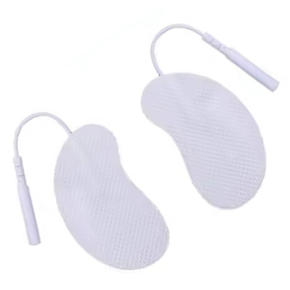 Pack of Two Bean Shaped Self Adhesive Pad Electrodes