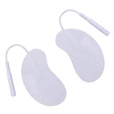 Pack of Two Bean Shaped Self Adhesive Pad Electrodes