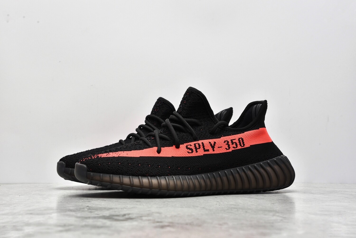 black and red yeezy 350 boost