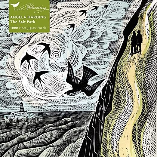 Flame Tree Publishing - Adult Sustainable Jigsaw Puzzle Angela Harding : The Salt Path
