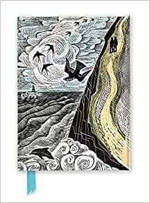 Flame Tree Publishing - Angela Harding - Foiled Notebook A5 - The Salt Path/Cornish Path