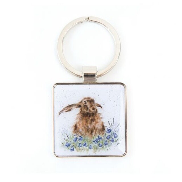Wrendale Designs - &#39;Bright Eyes&#39; Hare Keyring