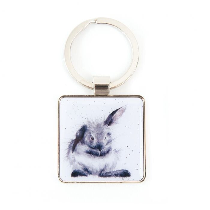 Wrendale Designs - &#39;Bathtime&#39; Bunny Keyring