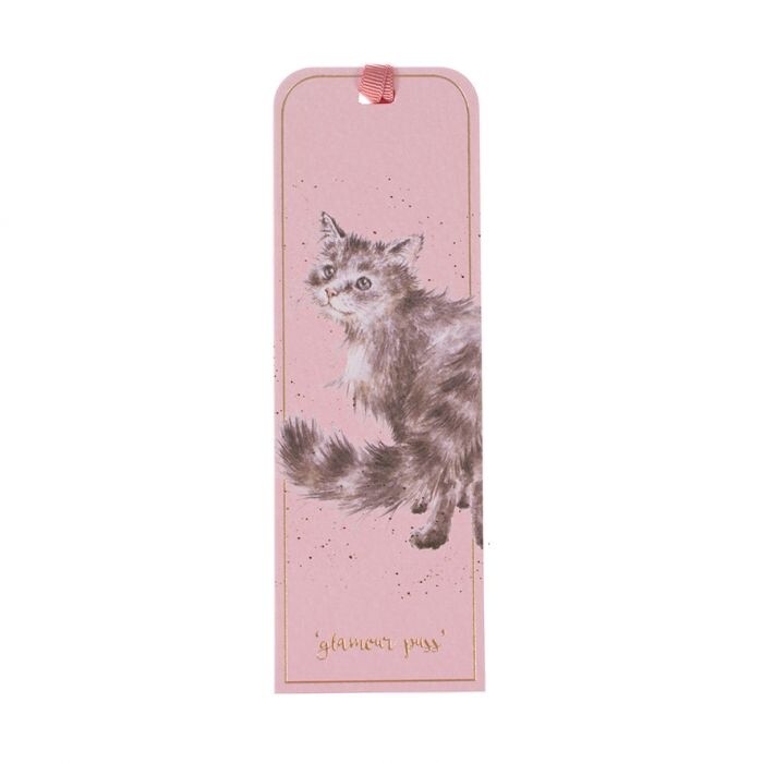 Wrendale Designs - &#39;Glamour Puss&#39; Bookmark